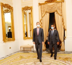 Su Majestad el Rey visita La Fortaleza